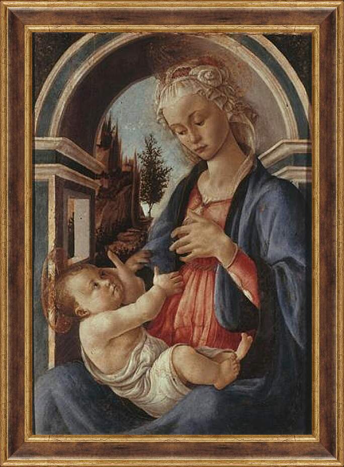 Картина в раме - Madonna (3) Сандро Боттичелли