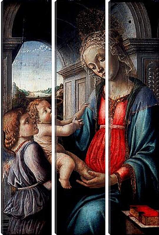 Модульная картина - Madonna (2) Сандро Боттичелли