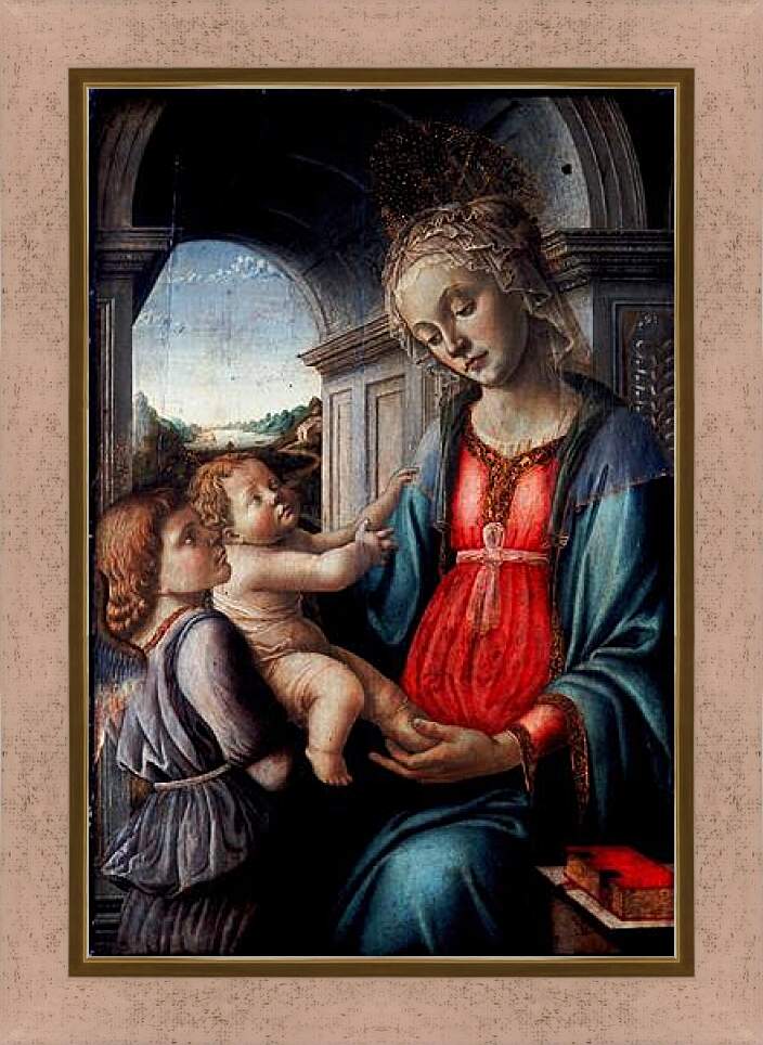 Картина в раме - Madonna (2) Сандро Боттичелли