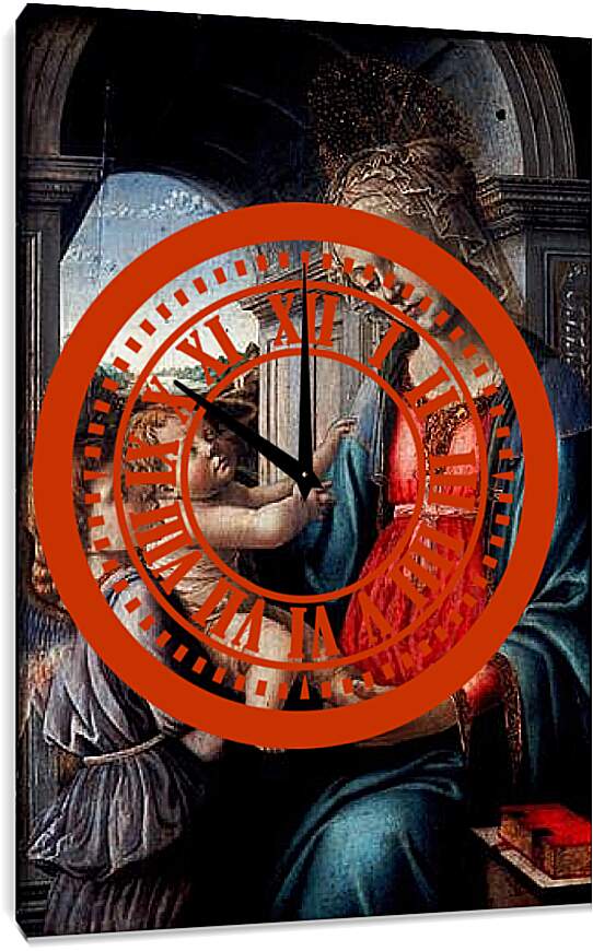 Часы картина - Madonna (2) Сандро Боттичелли