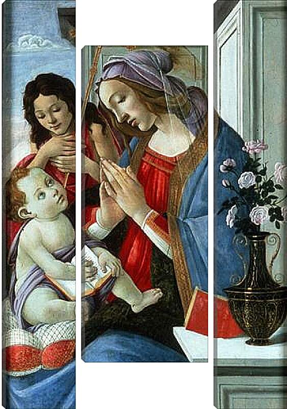 Модульная картина - Madonna. Сандро Боттичелли