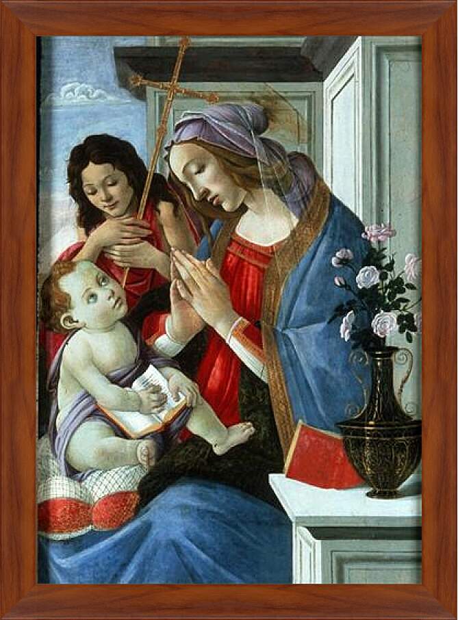 Картина в раме - Madonna. Сандро Боттичелли