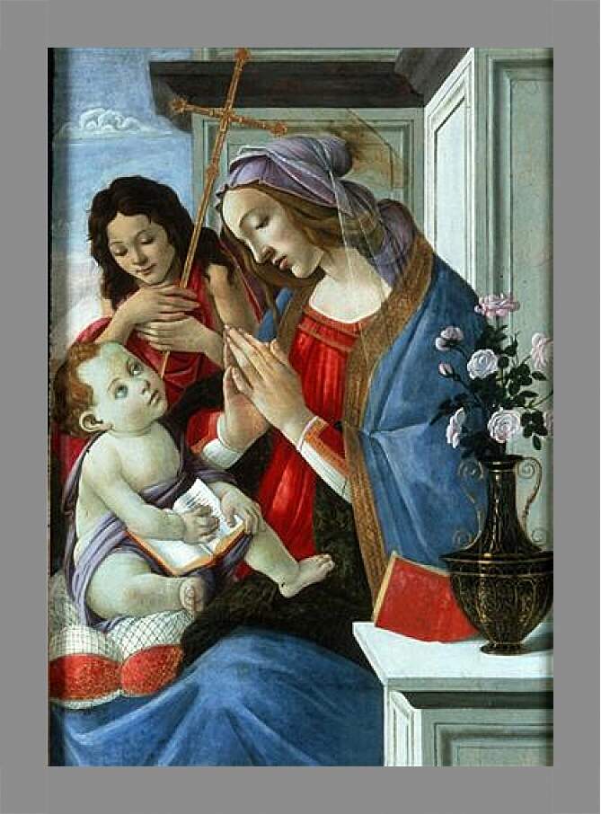 Картина в раме - Madonna. Сандро Боттичелли