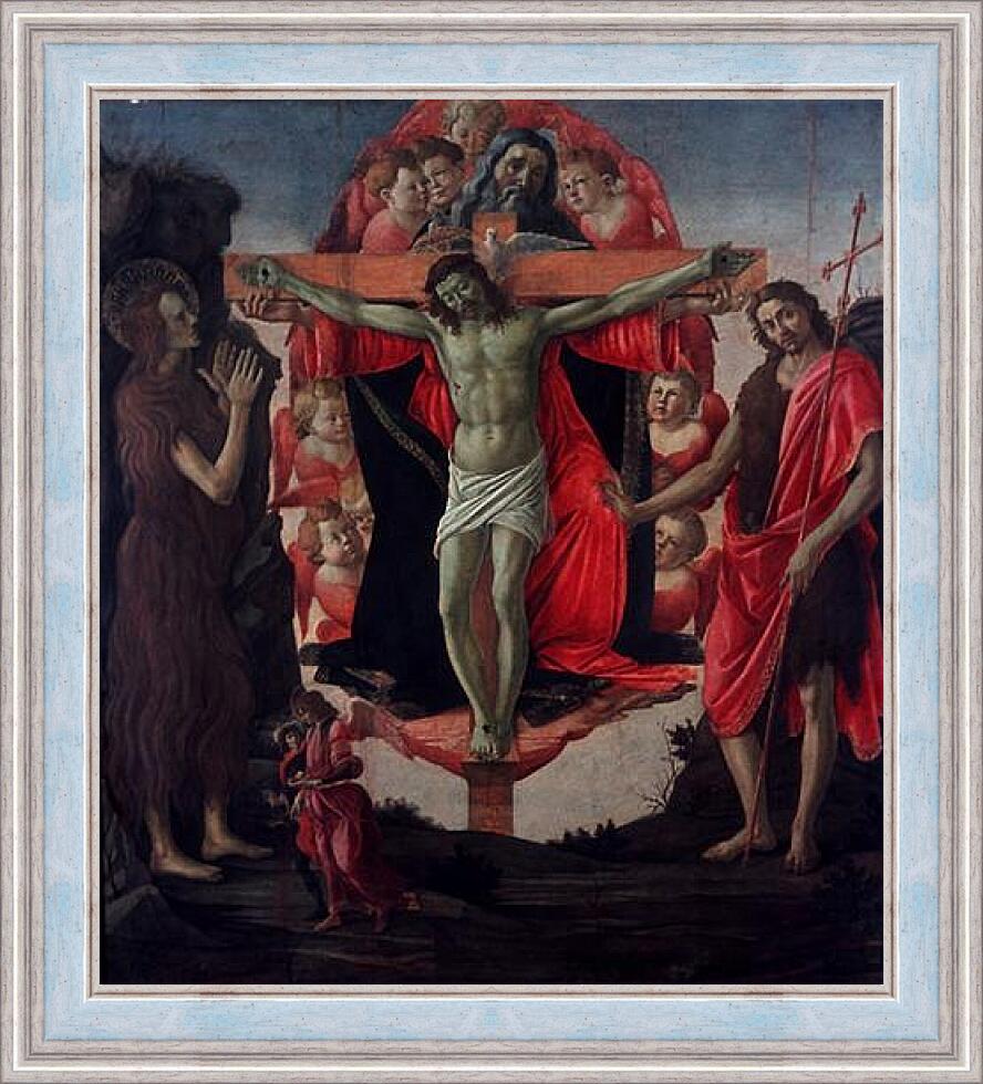 Картина в раме - Святая Троица. Сандро Боттичелли