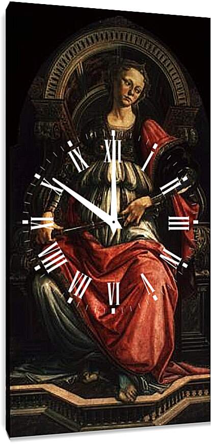 Часы картина - Fortitude. Сандро Боттичелли