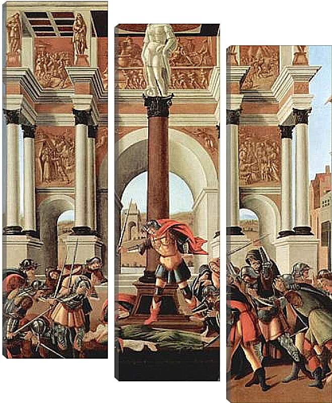 Модульная картина - Смерть Лукреция. Сандро Боттичелли