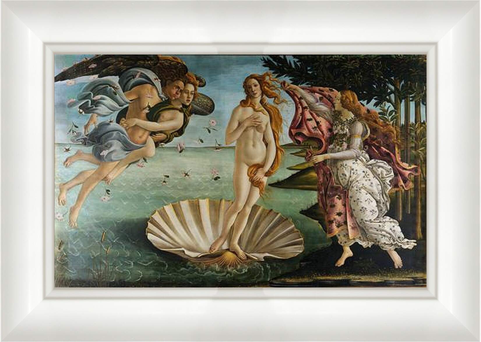 Картина в раме - Birth of Venus. Сандро Боттичелли