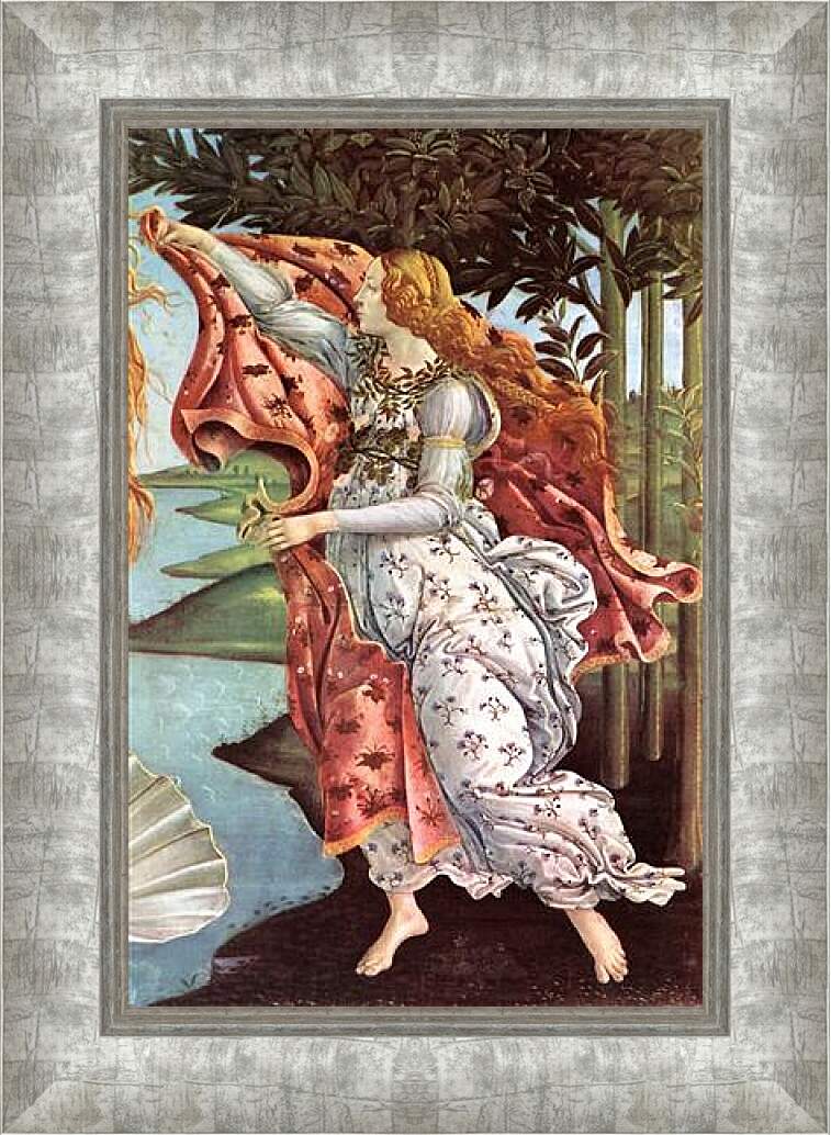 Картина в раме - Birth of  the Venus (detail 4) Сандро Боттичелли