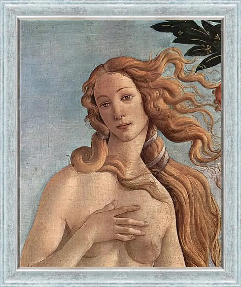 Картина в раме - Birth of  the Venus (detail) Сандро Боттичелли