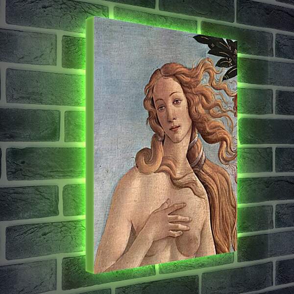Лайтбокс световая панель - Birth of  the Venus (detail) Сандро Боттичелли