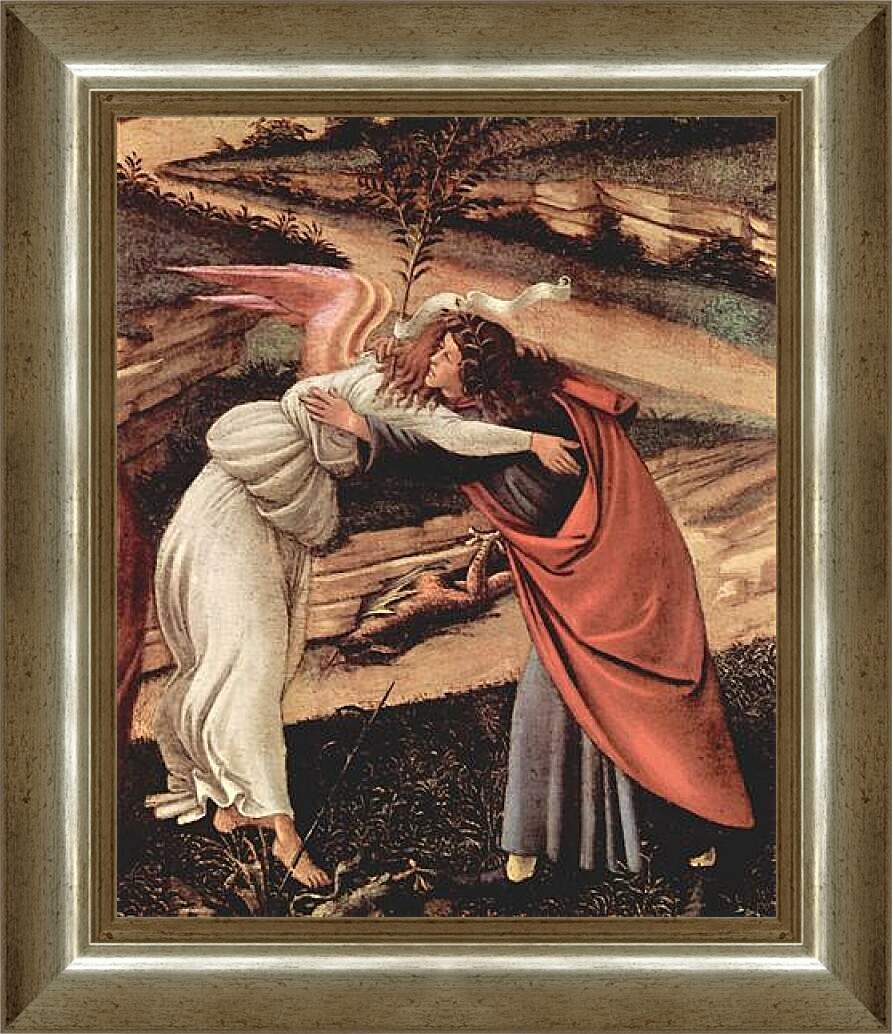 Картина в раме - Birth Christi Mysti birth (detail) Сандро Боттичелли