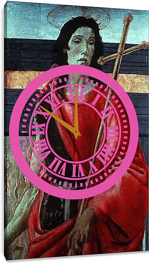 Часы картина - Святой. Сандро Боттичелли