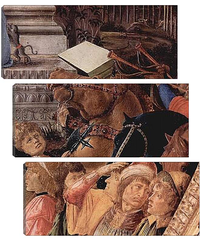 Модульная картина - Adoration of the kings (detail3) Сандро Боттичелли