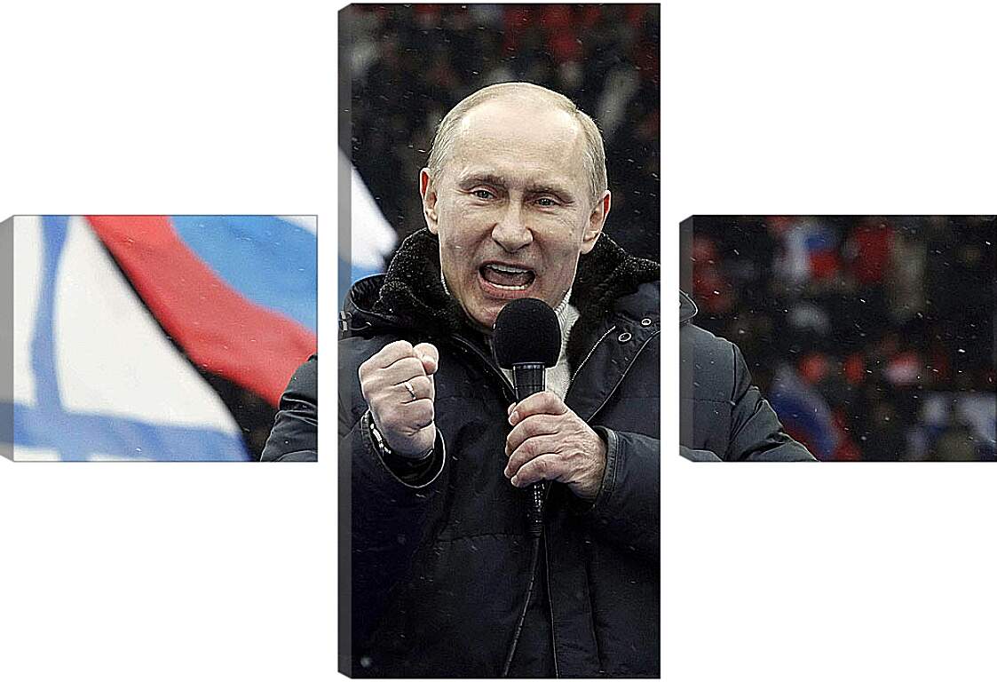 Модульная картина - Владимир Владимирович Путин