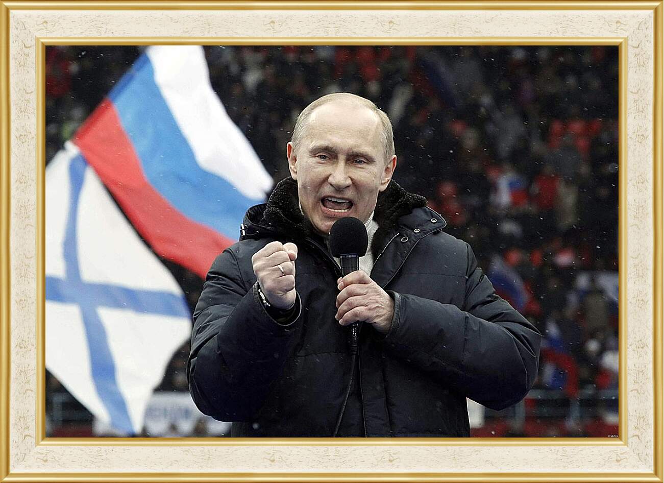Картина в раме - Владимир Владимирович Путин