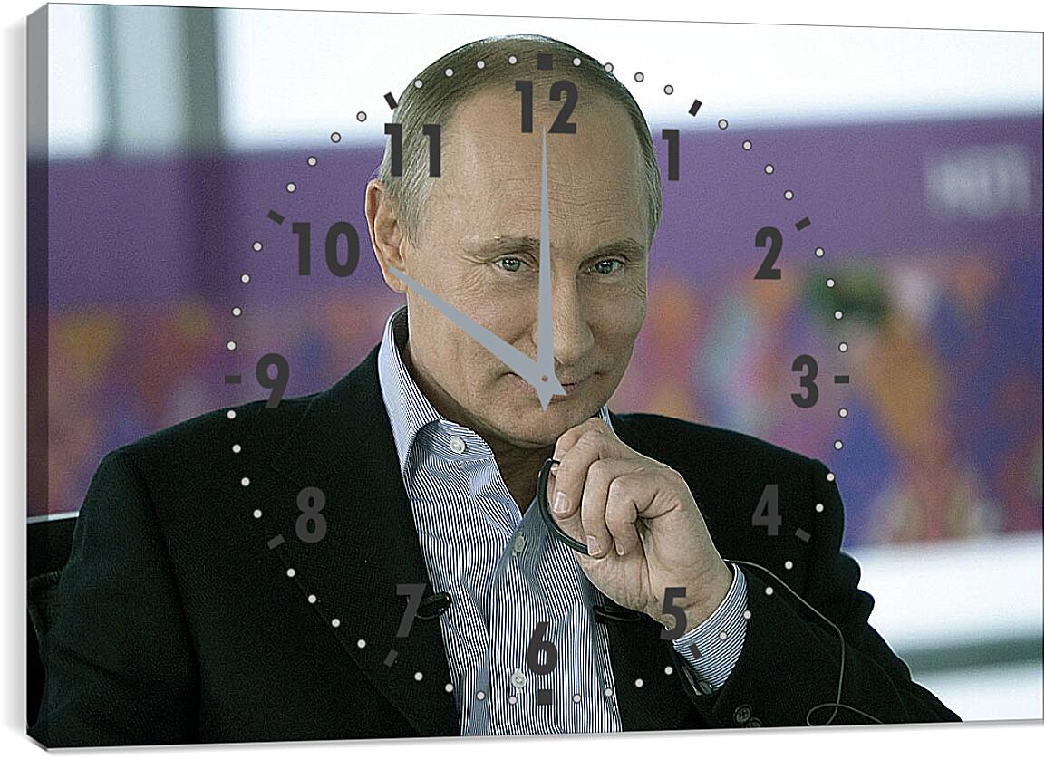 Часы картина - Владимир Владимирович Путин