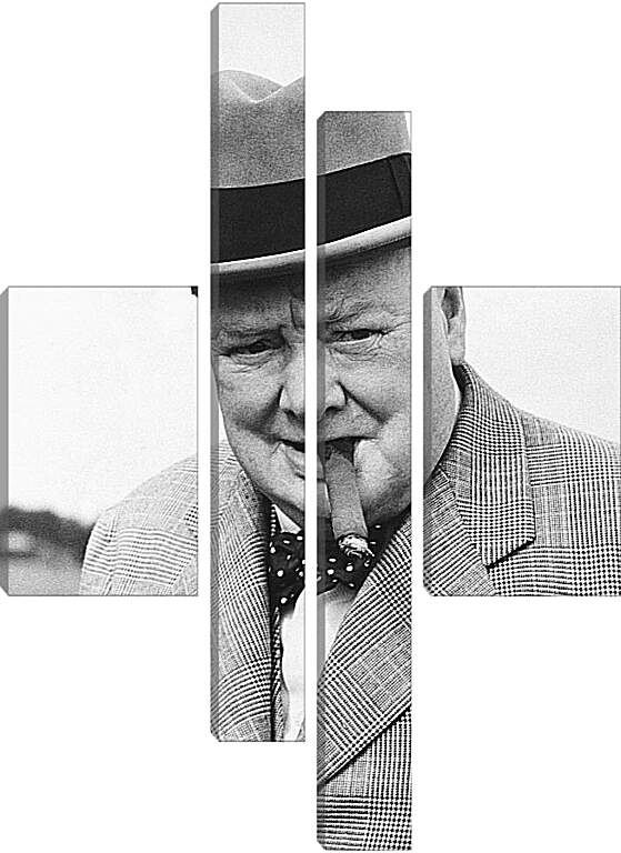 Модульная картина - Уинстон Черчилль