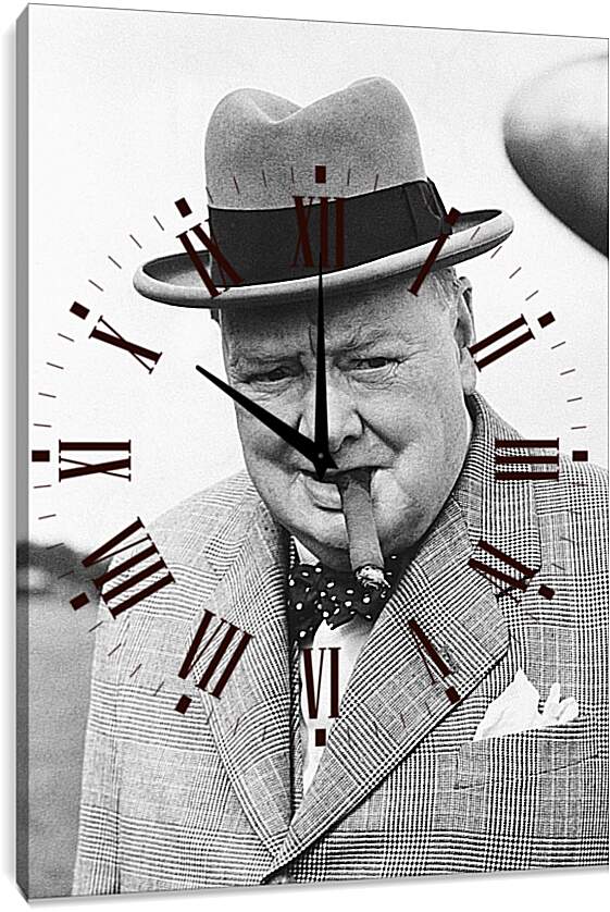 Часы картина - Уинстон Черчилль