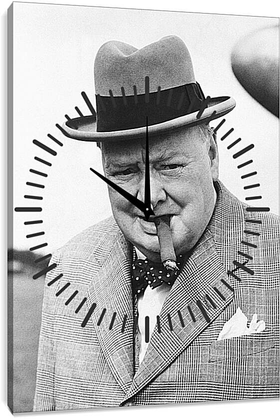 Часы картина - Уинстон Черчилль
