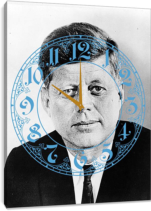 Часы картина - Джон Фитцджеральд Кеннеди 35-й президент США