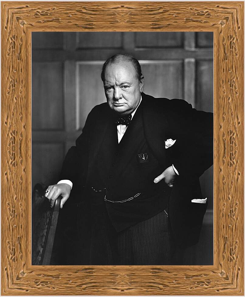 Картина в раме - Уинстон Черчилль