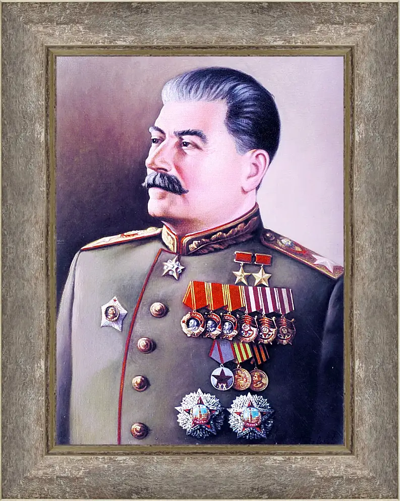 Картина в раме - Иосиф Виссарионович Сталин