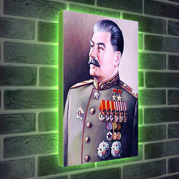Лайтбокс световая панель - Иосиф Виссарионович Сталин