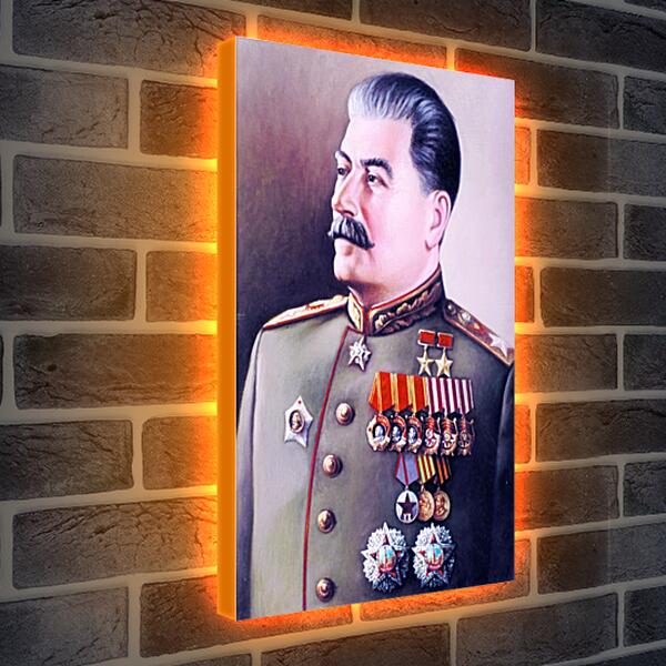 Лайтбокс световая панель - Иосиф Виссарионович Сталин