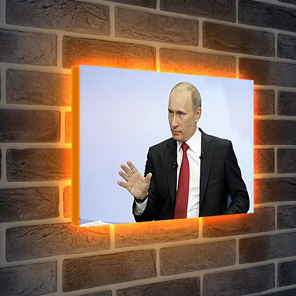 Лайтбокс световая панель - Владимир Владимирович Путин