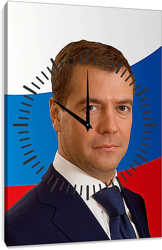 Часы картина - Дмитрий Анатольевич Медведев