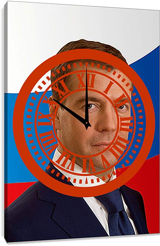 Часы картина - Дмитрий Анатольевич Медведев