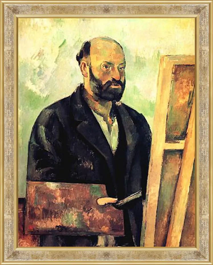 Картина в раме - Cezanne a la Palette. Поль Сезанн