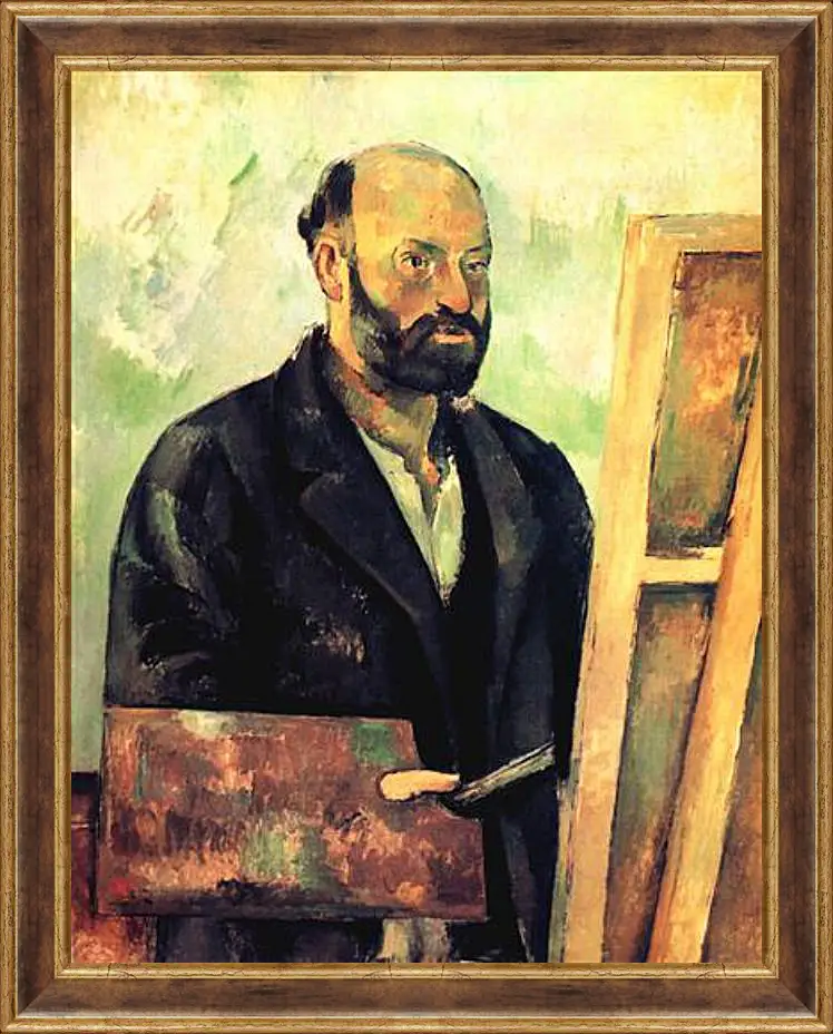 Картина в раме - Cezanne a la Palette. Поль Сезанн