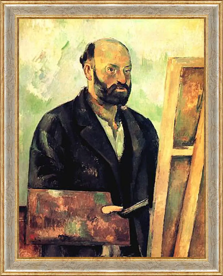 Картина в раме - Cezanne a la Palette. Поль Сезанн