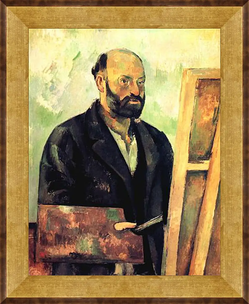 Картина в раме - Cezanne a la Palette. Поль Сезанн