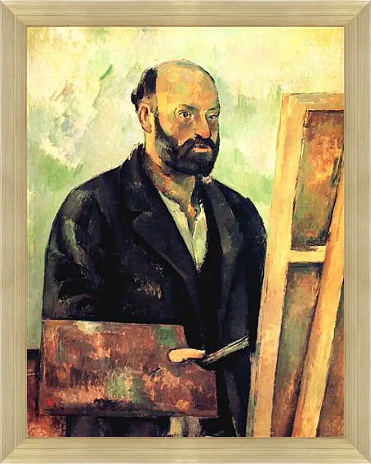 Картина в раме - Cezanne a la Palette. Поль Сезанн