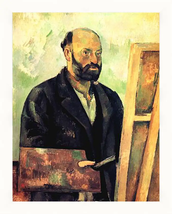 Картина в раме - Cezanne a la Palette. Поль Сезанн