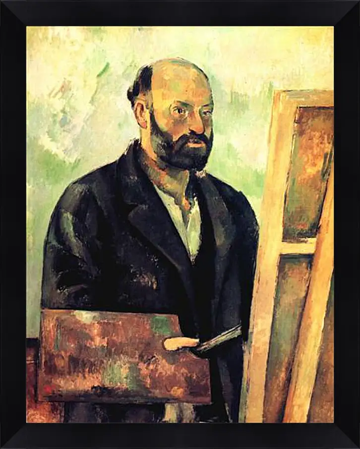 Картина в раме - Cezanne a la Palette. Поль Сезанн