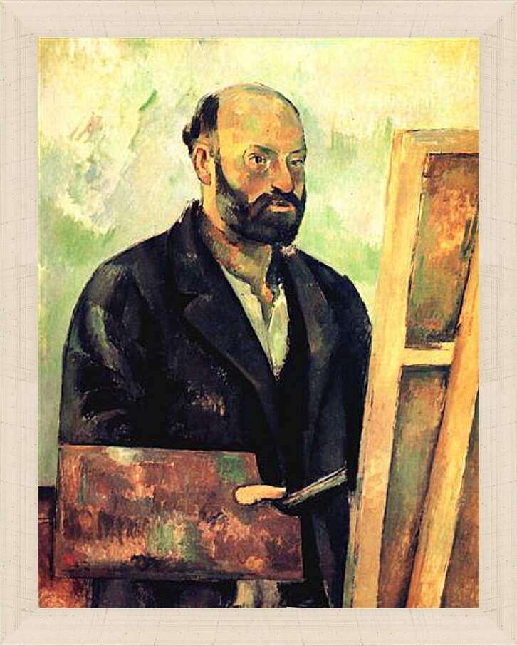 Картина в раме - Cezanne a la Palette. Поль Сезанн
