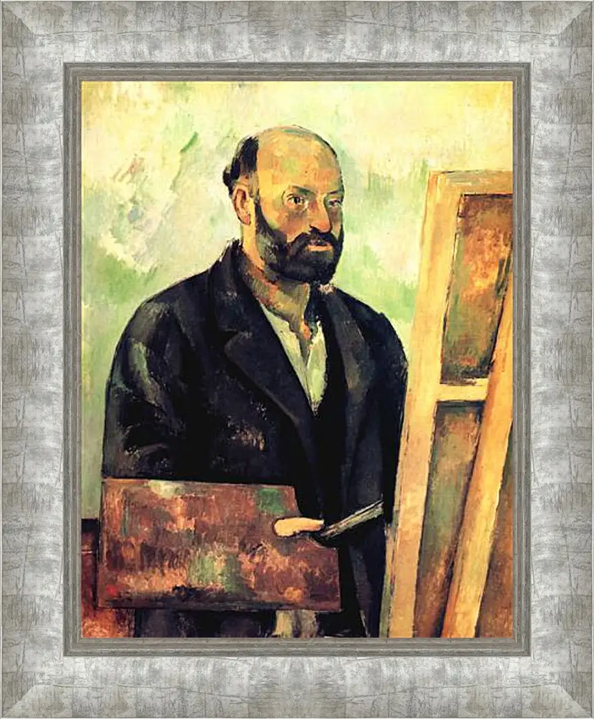 Картина в раме - Cezanne a la Palette. Поль Сезанн