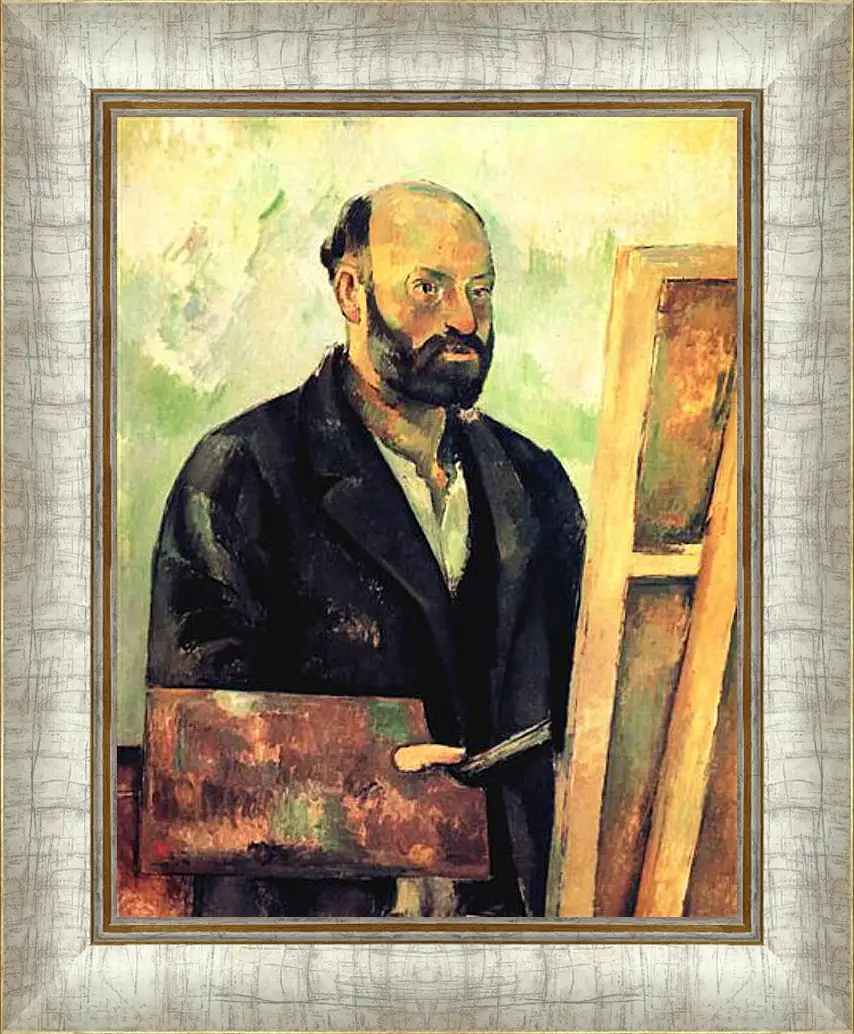 Картина в раме - Cezanne a la Palette. Поль Сезанн