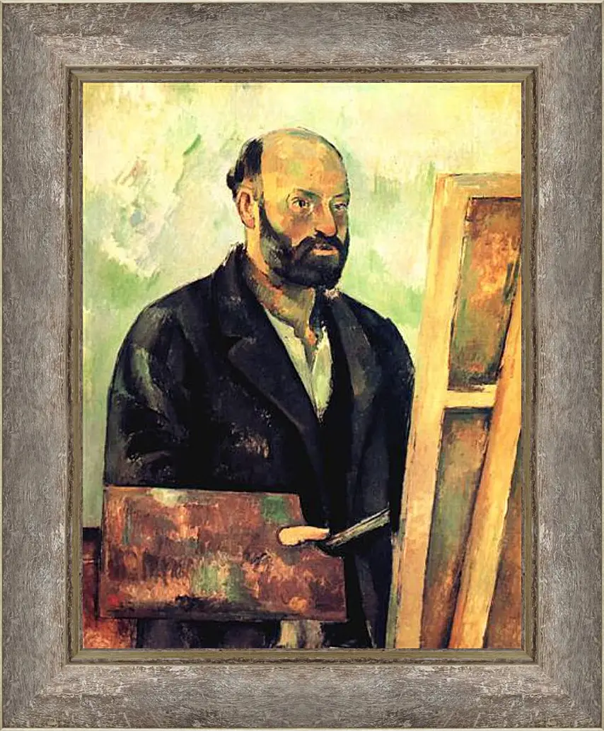 Картина в раме - Cezanne a la Palette. Поль Сезанн