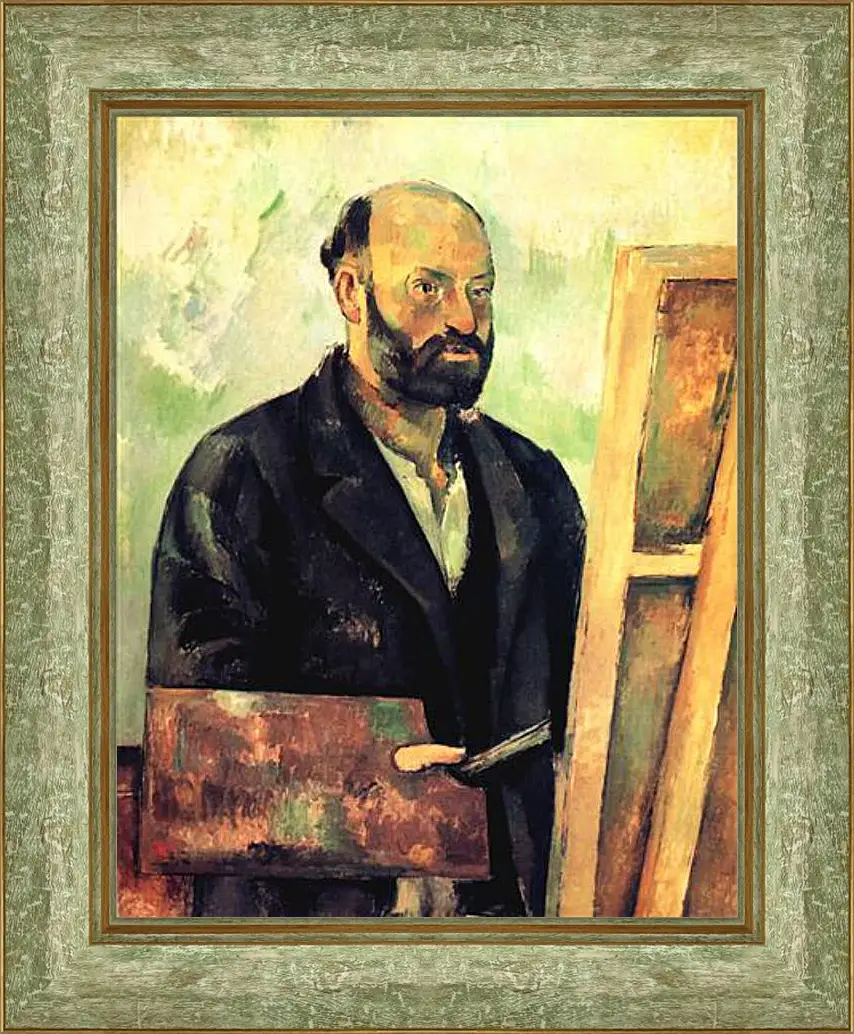 Картина в раме - Cezanne a la Palette. Поль Сезанн