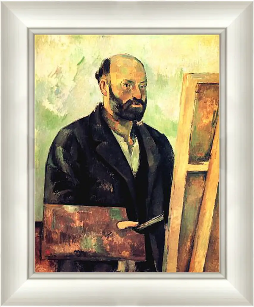 Картина в раме - Cezanne a la Palette. Поль Сезанн