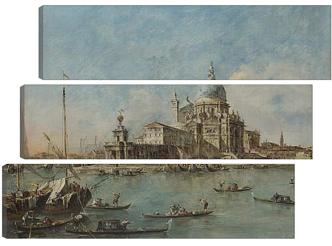 Модульная картина - The Punta della Dogana (1) Франческо Гварди