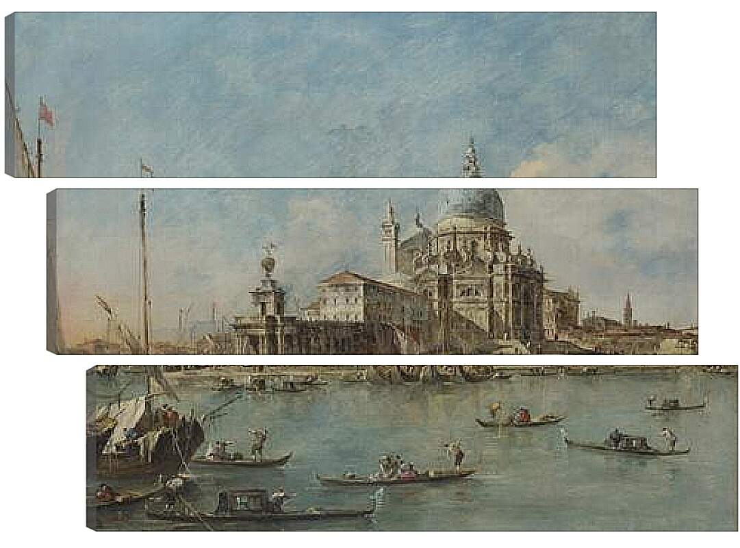 Модульная картина - The Punta della Dogana (1) Франческо Гварди