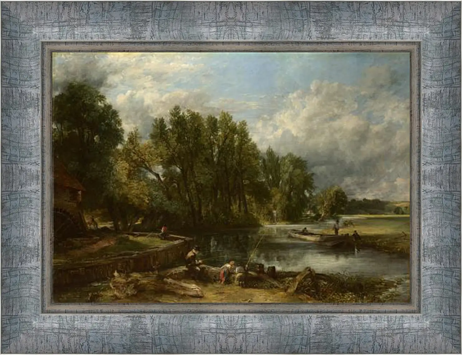 Картина в раме - Stratford Mill. Джон Констебл