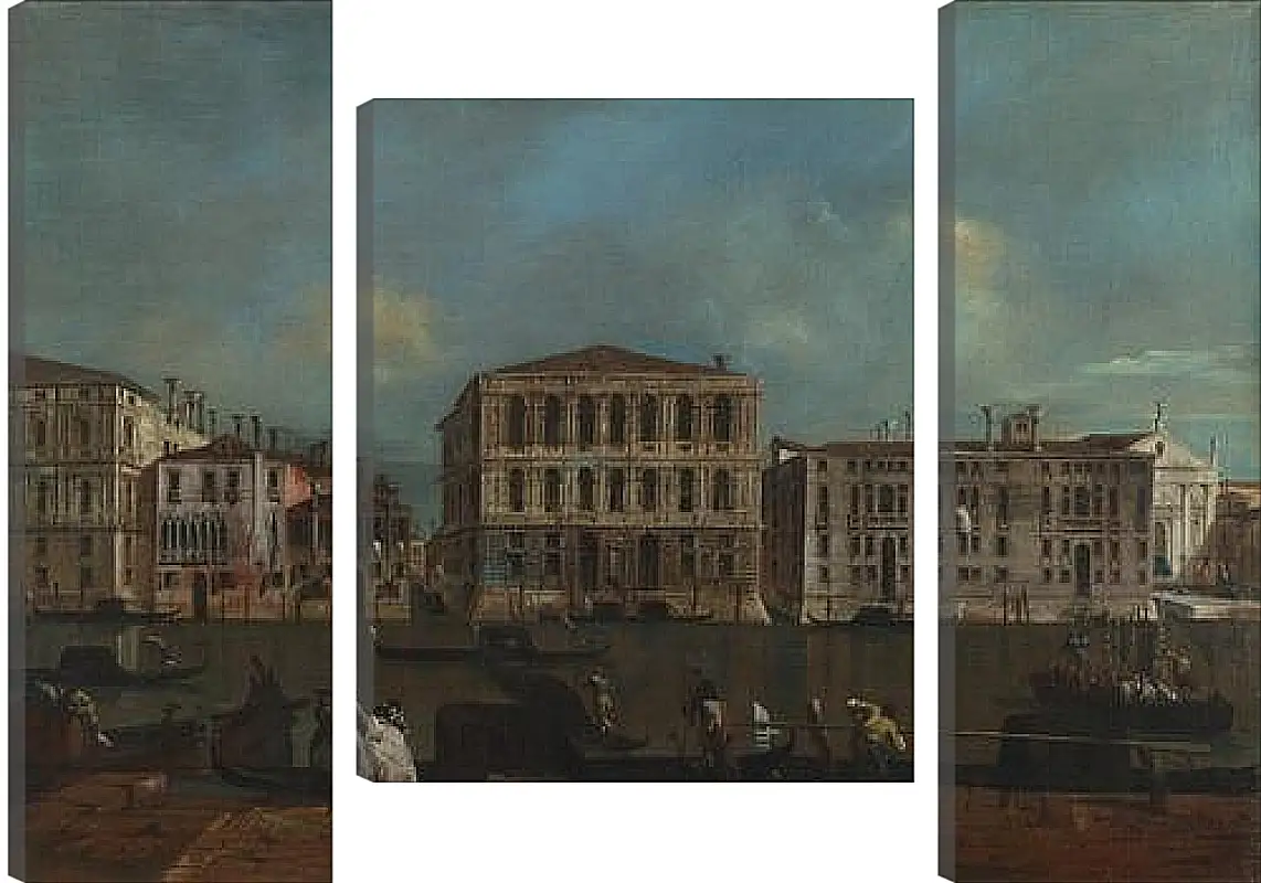 Модульная картина - The Grand Canal with Palazzo Pesaro. Франческо Гварди