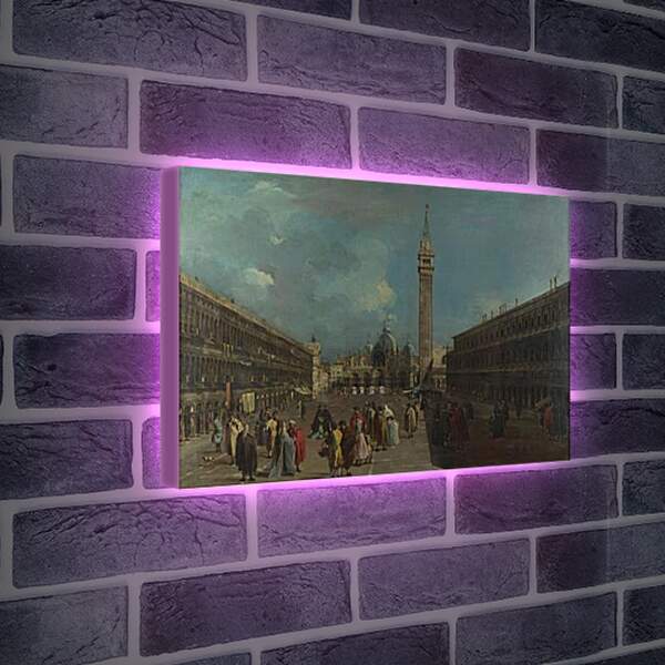 Лайтбокс световая панель - Piazza San Marco (var) Франческо Гварди