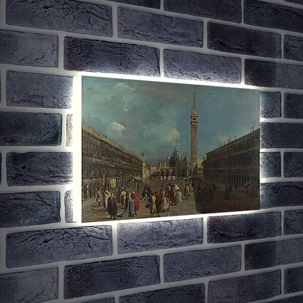Лайтбокс световая панель - Piazza San Marco (var) Франческо Гварди